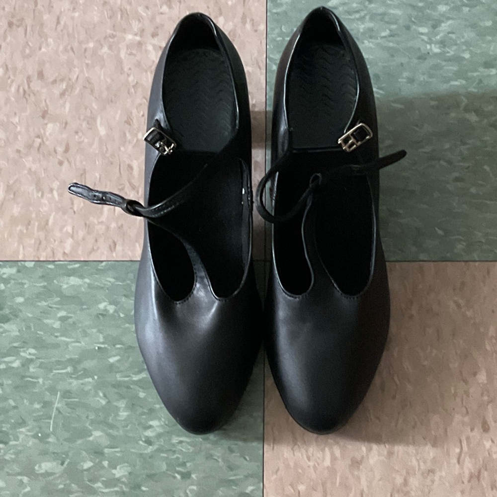 Capezio Black Women's Heels Dancing Mary Jane’s 10M